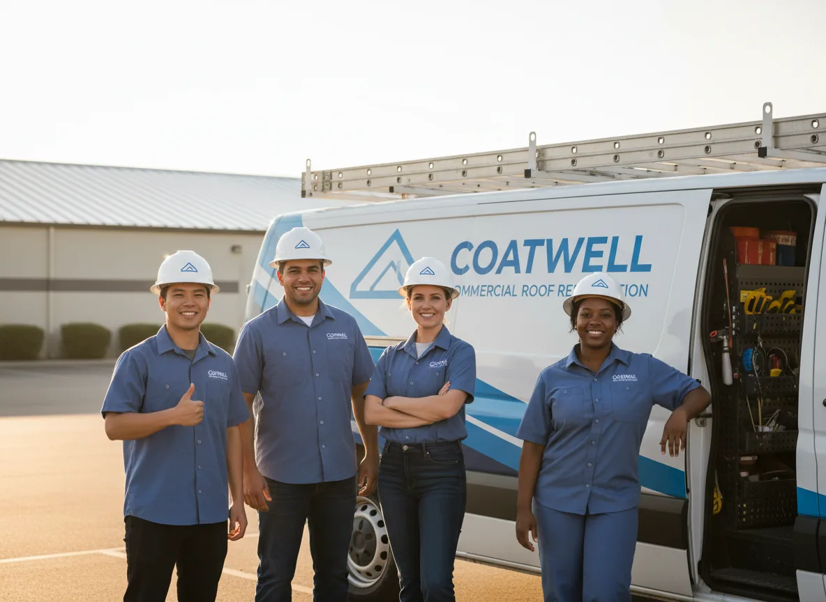 Commercial roof coating company in Sandy, OR